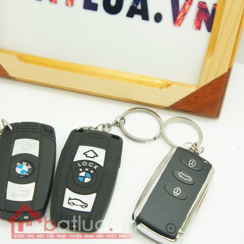 Bật lửa kiêm móc khóa xe ô tô BMW - Lửa khò MS88 095