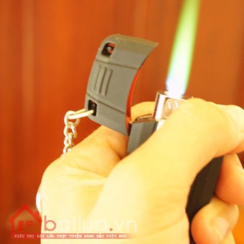 Bật lửa kiêm móc khóa xe ô tô BMW - Lửa khò MS88 095