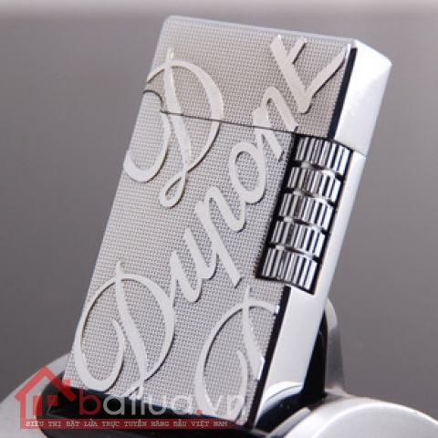 Bật lửa MF846 in nổi chéo chữ Dupont