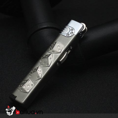 Bật Lửa  Mô HÌnh Xúc Xác Ngọn Lửa Xanh