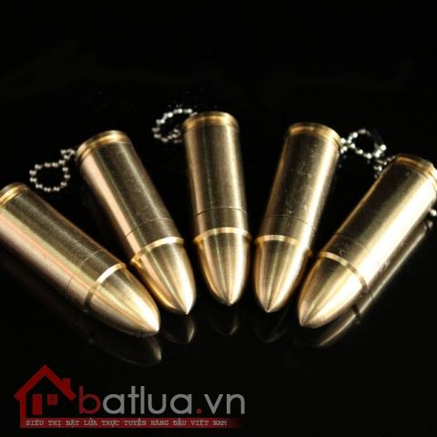 Bật lửa móc khóa hình viên đạn