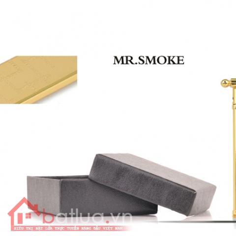 Bật lửa Mr. Smoke chính hãng Nhật Bản cấu tạo từ đồng nguyên chất bản Golden JP007