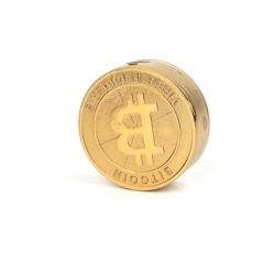 Bật lửa sạc điện USB hình đồng tiền bitcoin - Mã SP: BL11331