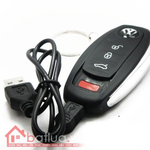 Bật lửa sạc USB móc khóa ô tô Volkswagen MS66 031