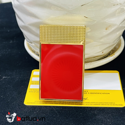 Bật lửa S.T. Dupont Ferrari Đỏ – Vàng Cao Cấp - Dupont phong cách thể thao quý tộc