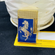 Bật lửa S.T. Dupont Ferrari Xanh Navy – Vàng Cao Cấp  - Dupont phong cách thể thao sang trọng