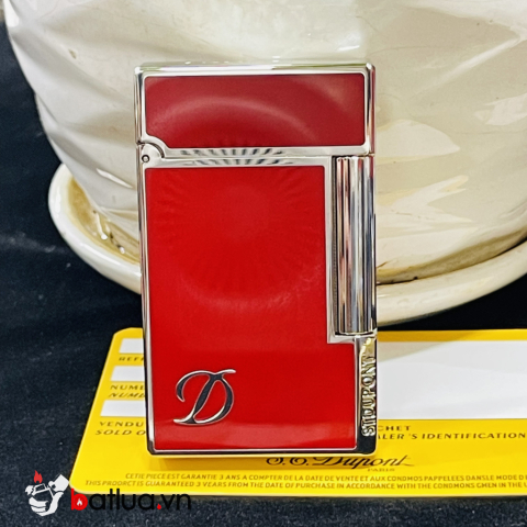 Bật lửa S.T. Dupont Ligne 2 Đỏ Signature – Chữ Ký “D” Kinh Điển | Phong cách tinh gọn chuẩn mực
