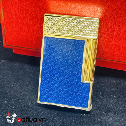 Bật lửa S.T. Dupont Ligne 2 Hải Lam Tĩnh Thủy – Lam Ngọc Tụ Khí | Tuyệt tác men nghệ thuật Pháp