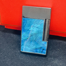 Bật lửa S.T. Dupont Ligne 2 Lam Ngọc Hải Vân – Thủy Khí Tĩnh Tâm | Men đá xanh nghệ thuật Pháp - Mã SP: ZPC06619