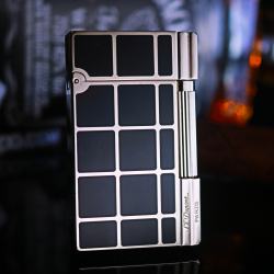 Bật lửa ST Dupont mẫu A321 đen ô vuông - Mã SP: DHK0321