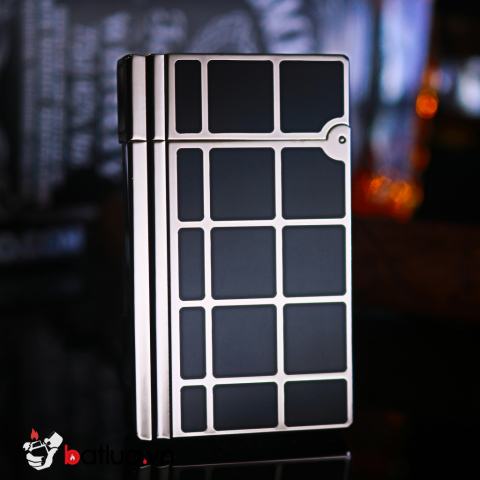 Bật lửa ST Dupont mẫu A321 đen ô vuông
