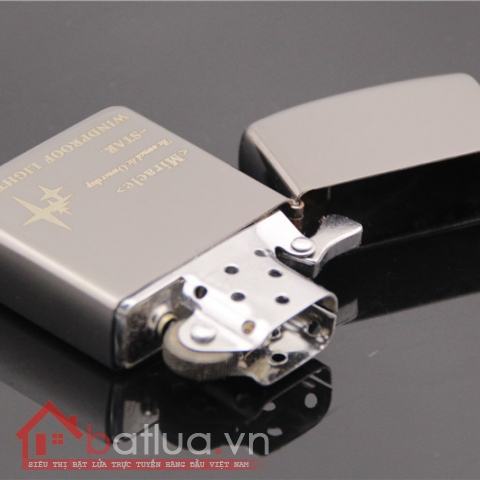 Bật lửa Star trơn kiểu dáng zippo cực đẹp