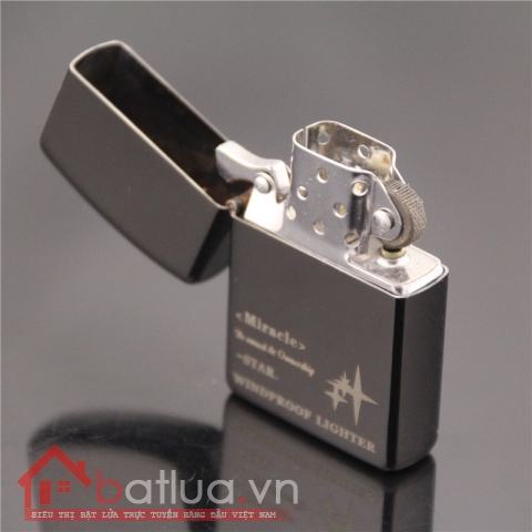 Bật lửa Star trơn kiểu dáng zippo cực đẹp