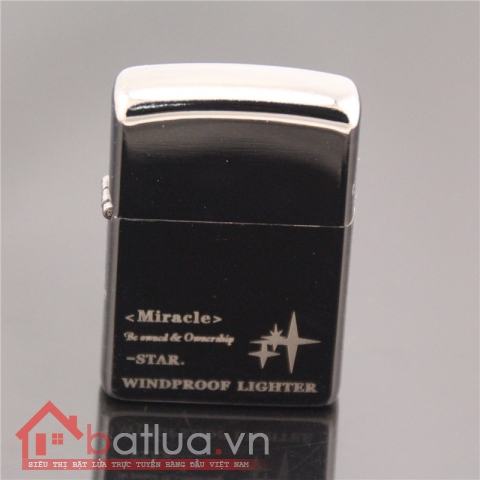 Bật lửa Star trơn kiểu dáng zippo cực đẹp