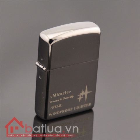 Bật lửa Star trơn kiểu dáng zippo cực đẹp