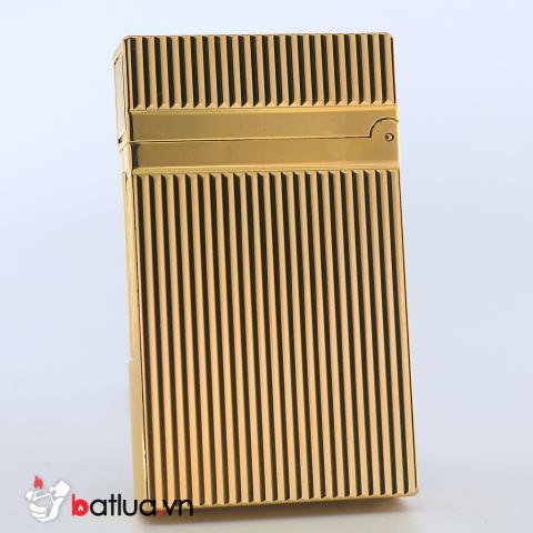 Bật Lửa S.T.Dupont kẻ dọc ánh vàng Mẫu 91