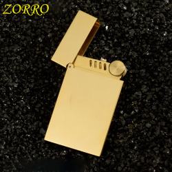 Bật Lửa Xăng Đồng Trơn Bóng Zorro 552 - Mã SP: BLX0145