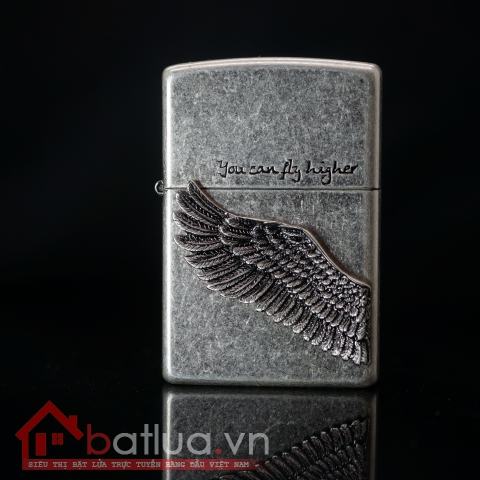 Bật lửa zippo Angel Wings chính hãng , Xuất dành cho thị trường nhật bản