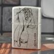 Bật lửa Zippo bạc cổ phiên bản Bad Girl