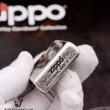 Bật Lửa Zippo Bạc Giả Cổ Khắc Biểu Tương Drop Heart