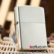 Bật lửa zippo chính hãng nguyên khối bạc trơn bóng ( Mẫu 15 )