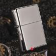 Bật lửa Zippo bạc gương viền thẳng