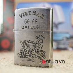 Bật lửa zippo chiến tranh việt nam sản xuất 2017( Sài Gòn 66-68) - Mã SP: BL03275