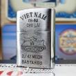 Bật lửa zippo chiến tranh việt nam sản xuất 2017 ( VIETNAM-CHU LAI 68-69 )