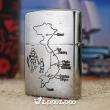 Bật lửa zippo chiến tranh việt nam sản xuất 2017 ( VIETNAM-CU CHI 69-70 )