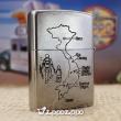 Bật lửa zippo chiến tranh việt nam sản xuất 2017 ( VIETNAM-PLEI KU 67-68 )