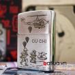 Bật lửa zippo chiến tranh việt nam sản xuất 2017 (máy bay Củ Chi)