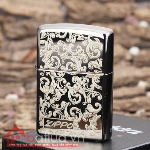 Bật lửa Zippo chính hãng 150 in hoa văn