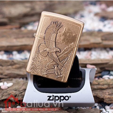 Bật lửa Zippo chính hãng 20854 khắc đại bàng săn mồi