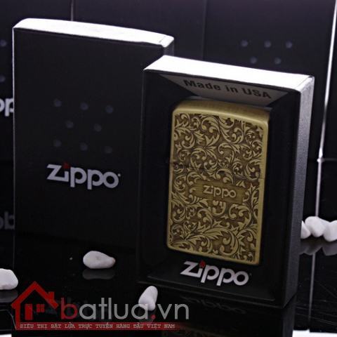 Bật lửa Zippo chính hãng arabesque B