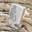 Bật lửa Zippo chính hãng bạc cổ Angel love