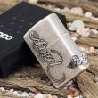 Bật lửa Zippo chính hãng bạc cổ Angel love