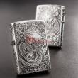 Bật lửa Zippo chính hãng bạc cổ khắc phượng múa