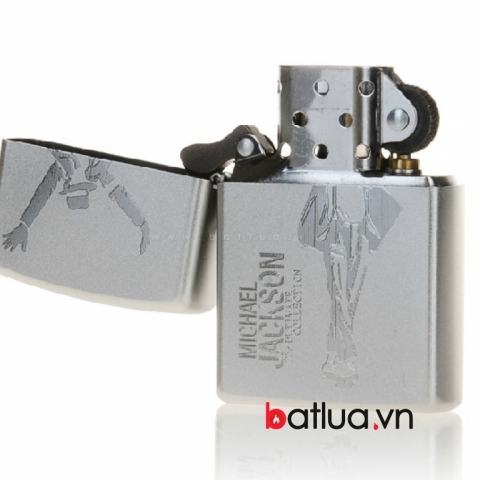 Bật lửa Zippo chính hãng bạc khắc Michael Jackson