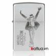 Bật lửa Zippo chính hãng bạc khắc Michael Jackson