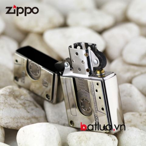 Bật lửa Zippo chính hãng Bạc nhẹ phiên bản băng cassette 1932