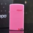 Bật lửa zippo chính hãng bản hẹp mày hồng cẩm