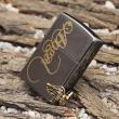 Bật lửa Zippo chính hãng black ice Love angel