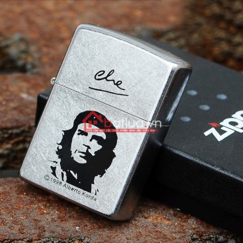 Bật lửa zippo chính hãng Che Guevara bạc cổ 207-60.284