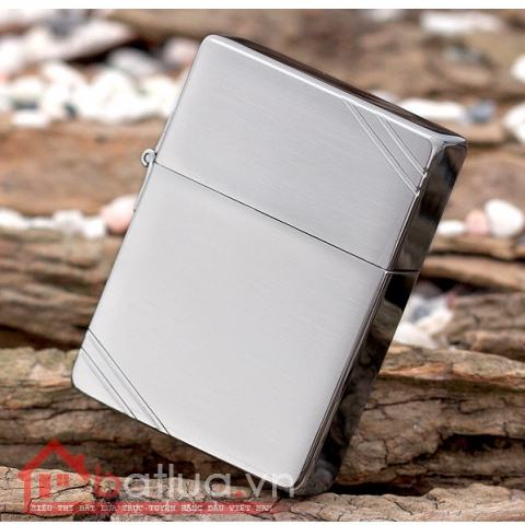 Bật lửa Zippo chính hãng classic khắc vát chéo