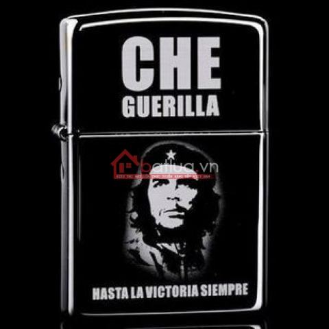 Bật lửa Zippo chính hãng đen hình Che Guevara