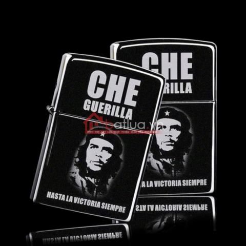 Bật lửa Zippo chính hãng đen hình Che Guevara