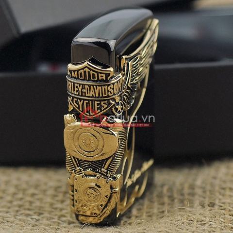 Bật lửa Zippo chính hãng đen phiên bản giới hạn Harley Davidson