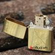 Bật lửa Zippo chính hãng đồng khắc bông hồng i love you