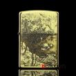 Bật lửa Zippo chính hãng đồng khắc Bức tranh mua thu