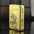 Bật lửa Zippo chính hãng đồng khắc Crusades